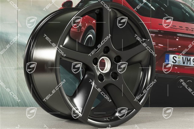 20-inch Sport Techno wheel, 10J x 20 ET55, black satin mat