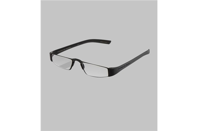 Lesebrille P´8801, schwarz, 2.5
