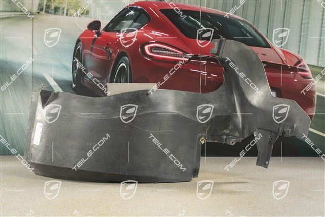Front wheel-well liner, rear part, L