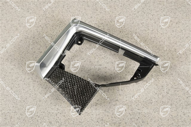 Moulding, Driver's side, Inner, Carbon, LL