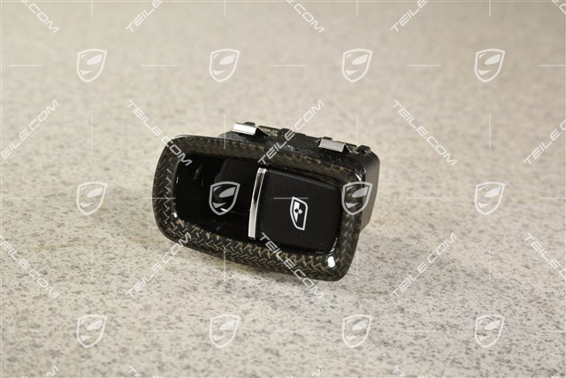 Fensterheber Schalter, carbon