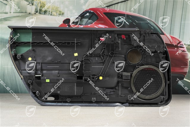 Tapicerka drzwi, Coupé/Targa/Cabrio, ASK sound system, skóropodobna, Sea blue, R