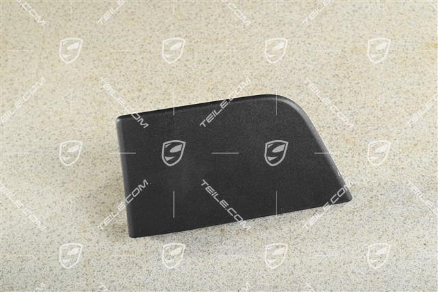Abdeckung, Schwellerblende, Vorne, Schwarzmatt, L