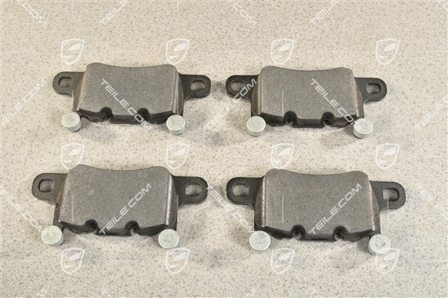 Rear brake pad set, GT3 PSCB, L+R