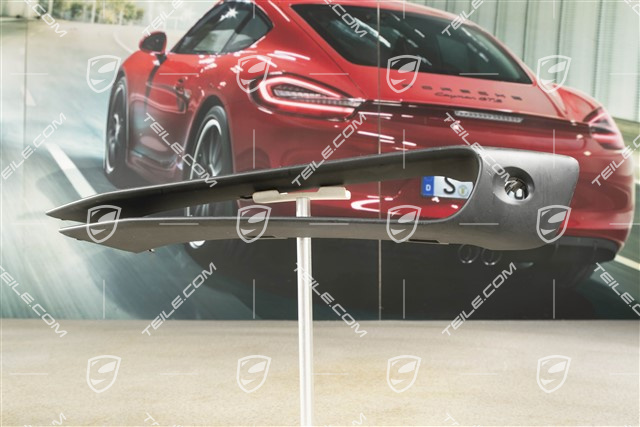 Lamelka / blenda kratki zderzaka, czarny mat, Carrera 4, PDC, L