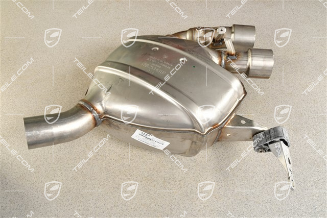 3,0L / 3,6L, Rear muffler without tail pipe, L