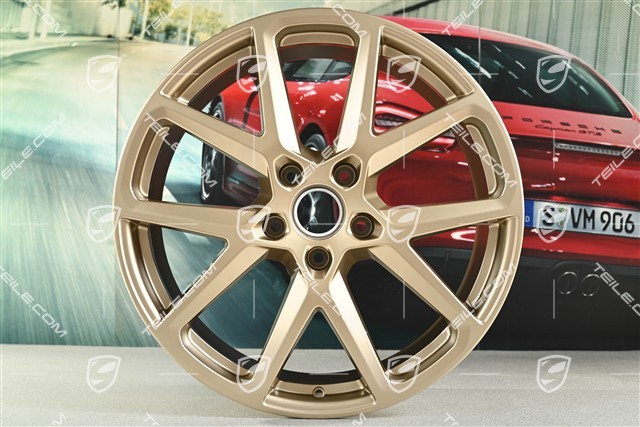 21" komplet felg Panamera Sport Design, 9,5J x 21 ET71 + 11,5J x 21 ET69, neodyme