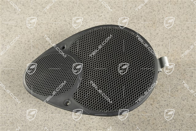 Loudspeaker, satin black, Convertible, rear, L