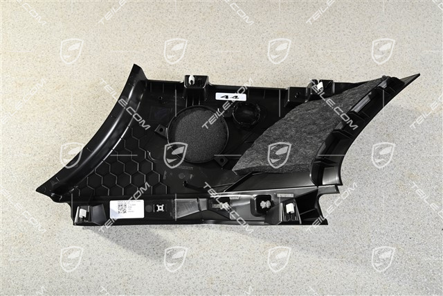 Tapicerka słupka D, czarna, R