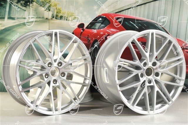 21-inch wheel rim set Cayenne RS Spyder Design, 11J x 21 ET49 + 9,5J x 21 ET46