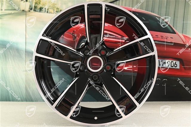 20" Felga Carrera Sport, 11,5J x 20 ET56, czarny wysoki połysk
