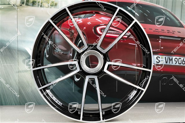 20+21" Komplet felg Turbo Sport 4, felgi: przednie 9J x 20 ET41 + tylne 11,5J x 21 ET67