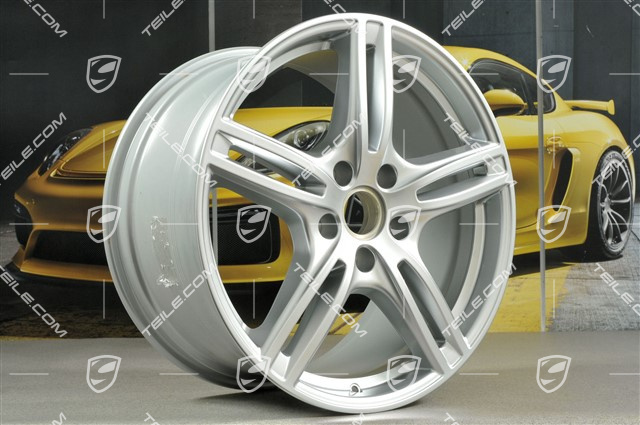 20" Felga Panamera Turbo, 10,5J x 20 ET71, do kół zimowych, brilliant chrome