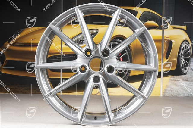 20" Felge Carrera S, 8,5J x 20 ET53, Brilliantchromlack