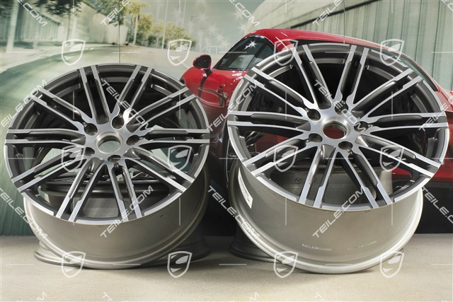 20" Felgensatz Turbo III, Felgen 8,5J x 20 ET51 + 11J x 20 ET70