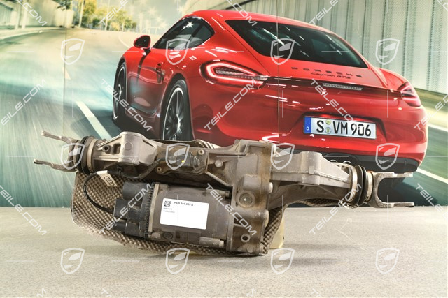 Lenkgetriebe, Hinterachse