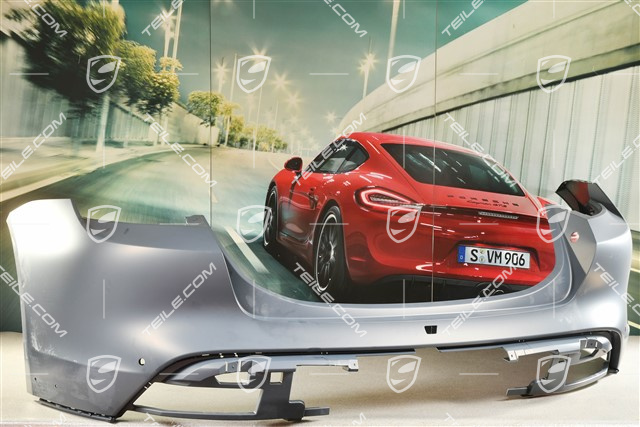 Sport Design Stoßstange / Stossfänger hinten, mit Einparkhilfe Löcher