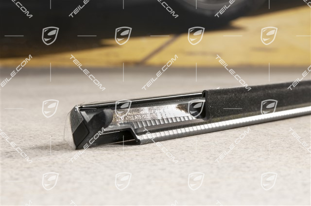 Vordertür Zierleiste, Schwarzmatt, L