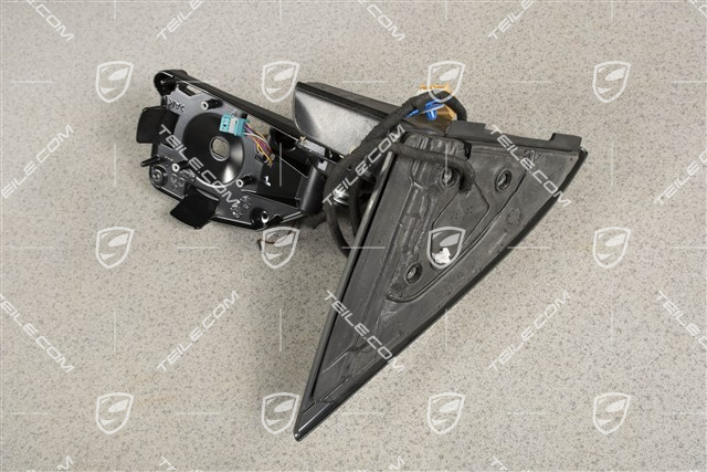 Spiegelfuß, elektrisch anklappbar, el. einstellbar, Memory, separat beheizbar, LL/R