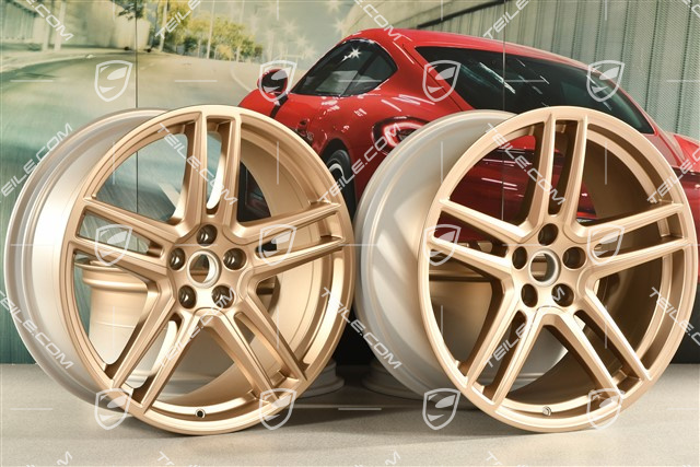 20" Felgensatz "Macan Turbo", 9J x 20 ET26 + 10J x 20 ET19, CMS, neodyme