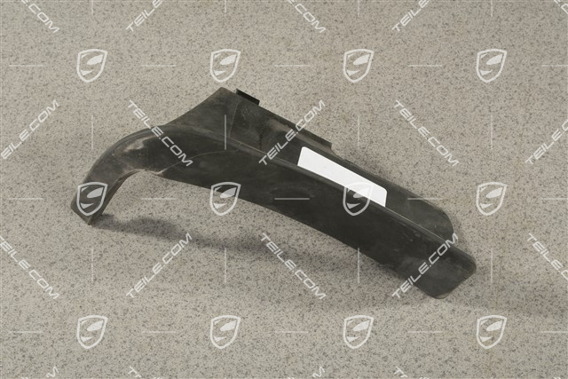 Gummilippe der Schwellerblende, hinten, schwarz, R