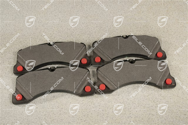 Bremsbelagsatz, 18", Silber Bremssattel, 19" Silber/Rot/Grün/Schwarz Bremssattel, 20" Rot Bremssattel, L+R