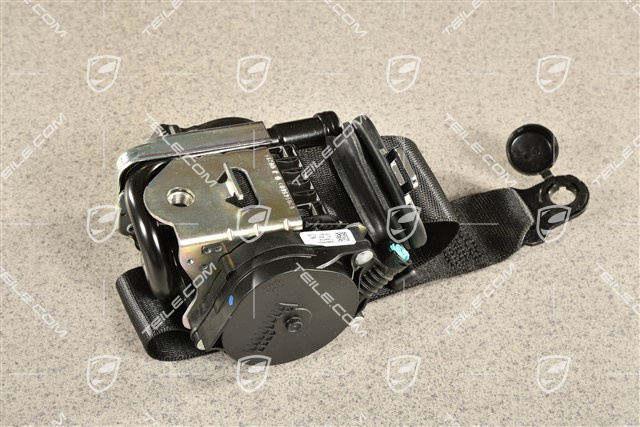 Coupe / Targa, Safety seat belt, Black, USA, R