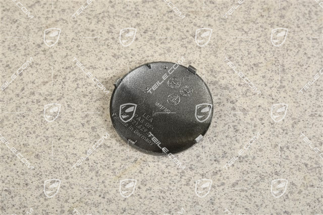 Cover trim / rosette for pull handle / Lever - seat height adjustment, Volcano Grey, L=R