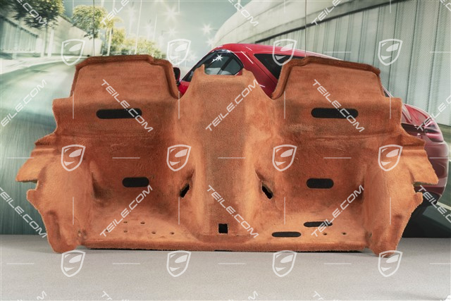 Wykładzina tylna pod siedziska, Terracotta, Cabrio