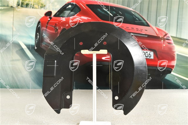 Front axle disc brake protective plate, R