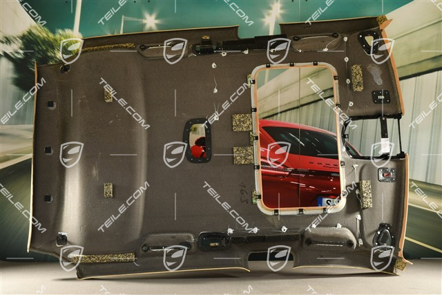 Dachhimmel / Dachverkleidung, Schiebedach, Alcantara Luxorbeige