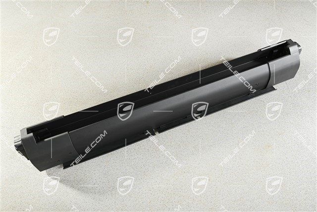 Kofferraumabdeckung / Rollo, elektrisch, Hintersitze 40/20/40, schwarz