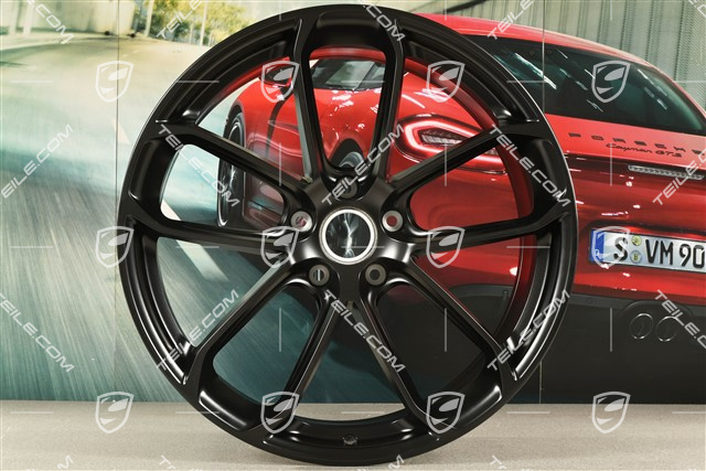 22" Felga GT COUPE, przednia 10,5J x 22 ET49, czarny satynowy półmat