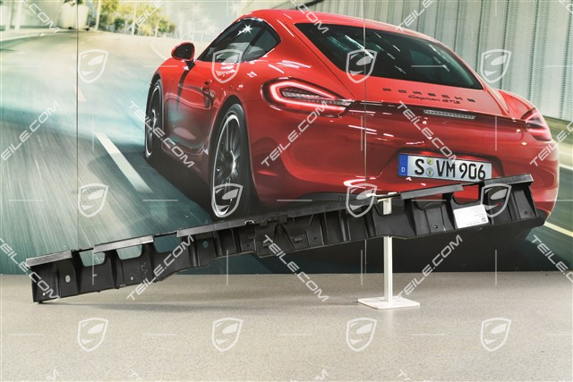 Attachment strip centre / support rail, rear bumper, centre