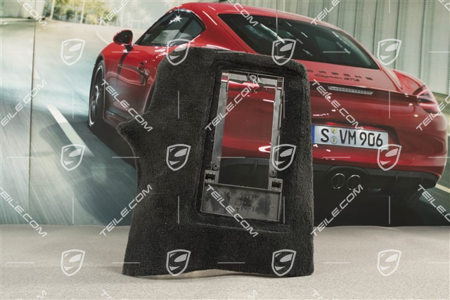 Zaślepka skrzyni bezpieczników, czarna RHD