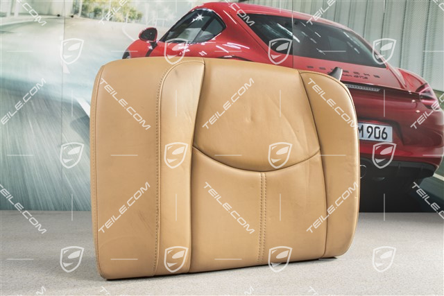 Back seat backrest, Coupe/Targa, Leather, Sand beige, L