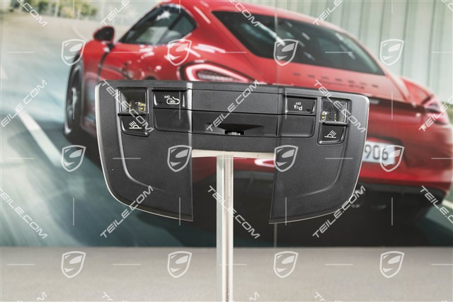 Lampka podwietlenia w podsufitce, Opcja z czujnikami parkowania przód, tył / bez otwierania bramy garażowej / bez zaawansowanego systemu air bag czarna, Cabrio/Targa