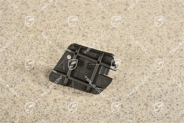 Front bumper Retainer plate / mounting, L