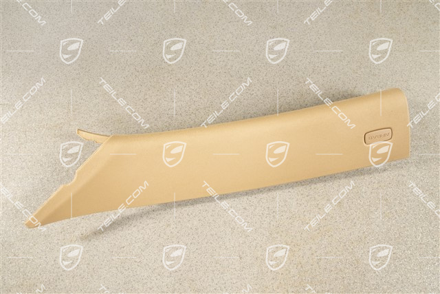 Verkleidung von A-Säule, Oben, Stoff Luxorbeige, L