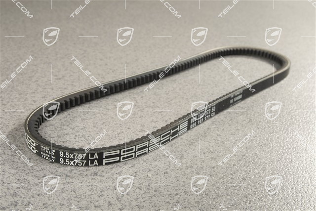 Narrow v-belt, 9.5 x 757