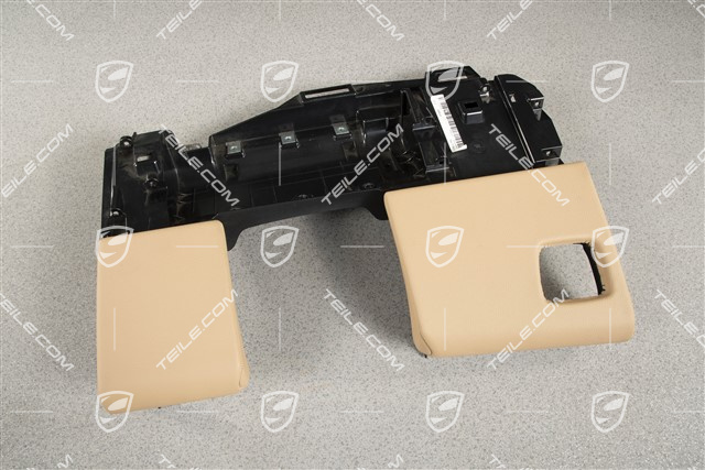 Trim lower section, Leatherette, Luxor beige