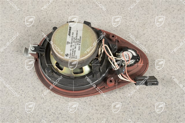 Głośnik, BOSE, czerwony, Cabrio, tylny, L