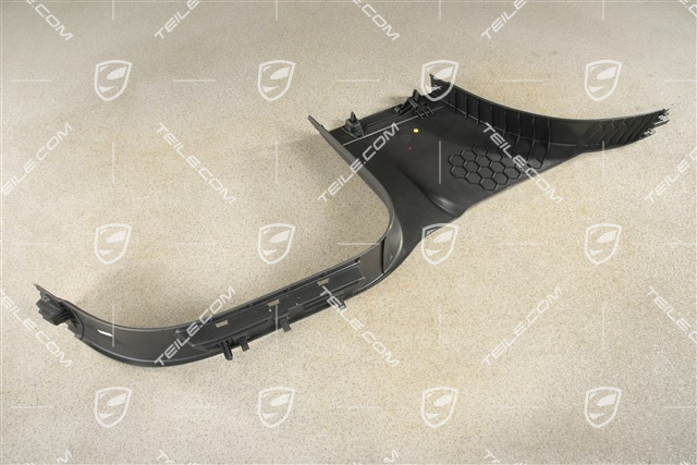 Einstiegleiste / Verkleidung, B-säule, Titanschwarz, R