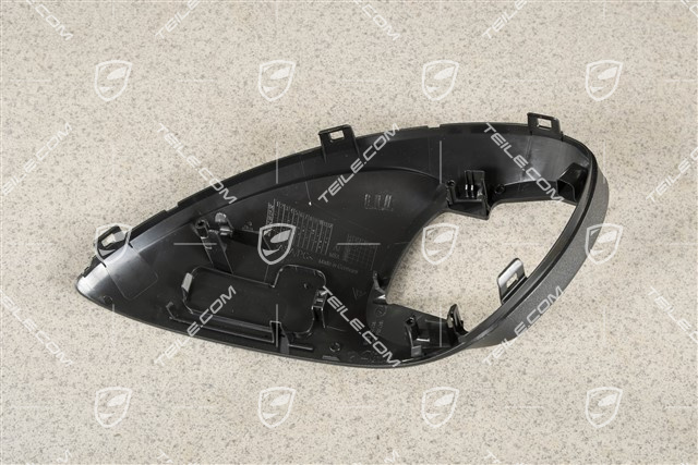 Osłona dolna lusterka, manualnie składane, Czarna, L