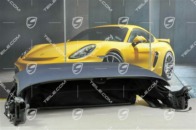 Dach Cabrio, kompletny, szyba szklana, granatowy