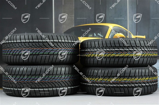 19" "Sport Classic" Winterräder Satz, Felgen 8J x 19 ET21 + 9J x 19 ET21, NEUE Dunlop Winterreifen 235/55 R19 + 255/50 R19, mit RDK-Sensoren