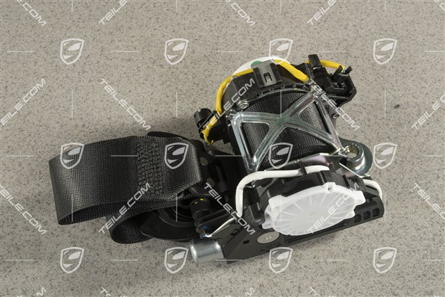 Pas bezpieczeństwa, czarny, przód, USA, R