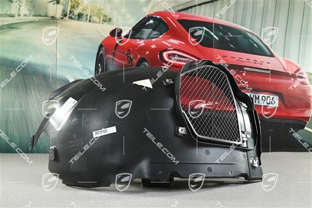 Nadkole przednie, część przednia z kratką, GT3RS, R, niekompletne