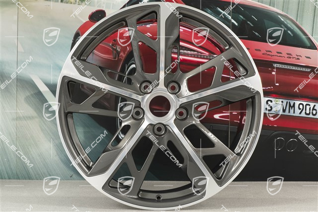 21" Felga Cross Turismo Design, 9,5J x 21 ET60, Titanium