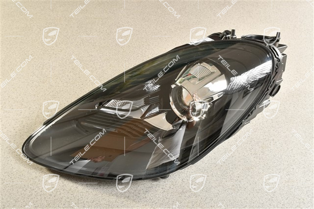 Bi-Xenon headlamp, dynamic AHBA, black, L